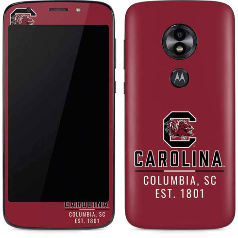 University of South Carolina Columbia SC, EST. 1801 Moto E5 Play Skin