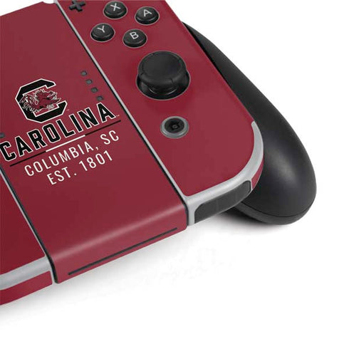 University of South Carolina Columbia SC, EST. 1801 Nintendo Switch OLED (2021) Skin