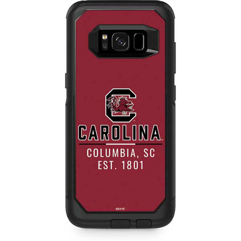 University of South Carolina Columbia SC, EST. 1801 Otterbox Commuter Galaxy Skin