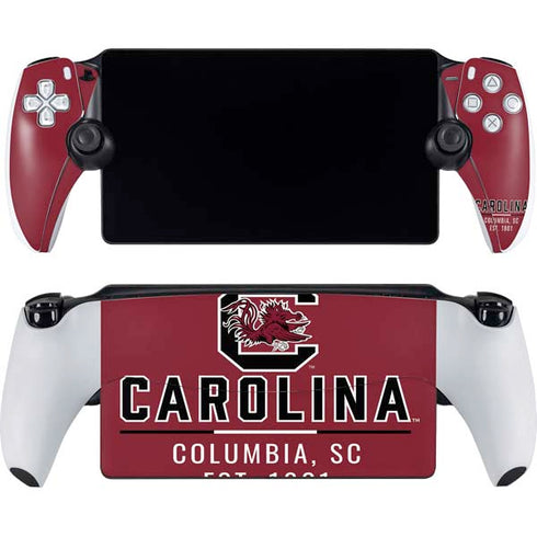 University of South Carolina Columbia SC, EST. 1801 PlayStation Portal Remote Player Skin