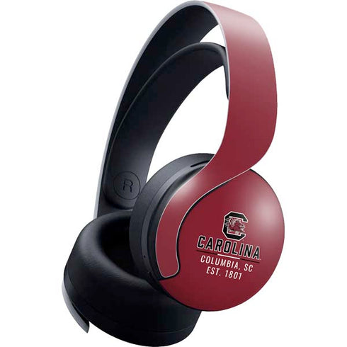 University of South Carolina Columbia SC, EST. 1801 PULSE 3D Wireless Headset for PS5 Skin