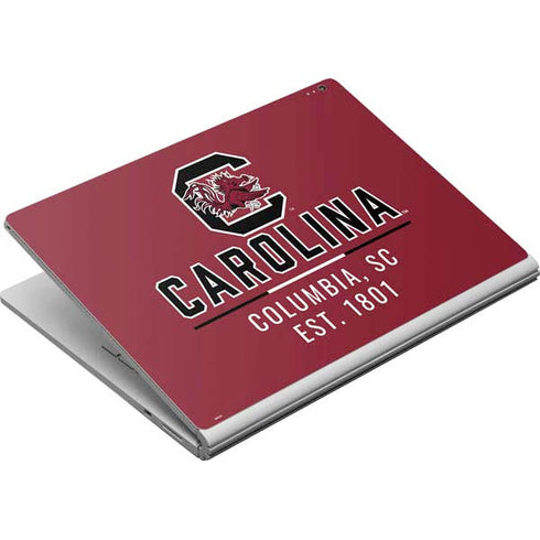 University of South Carolina Columbia SC, EST. 1801 Surface Book Skin