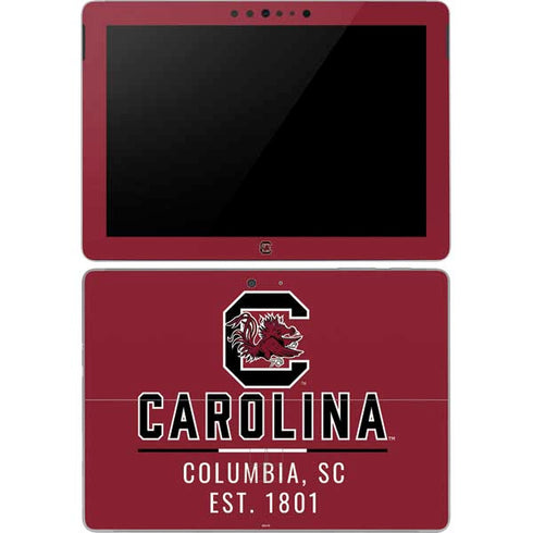 University of South Carolina Columbia SC, EST. 1801 Surface Go Skin