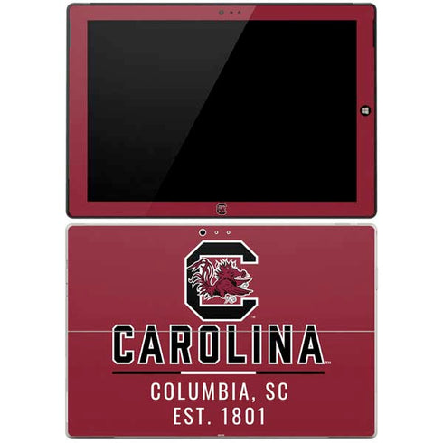 University of South Carolina Columbia SC, EST. 1801 Surface Pro 3 Skin
