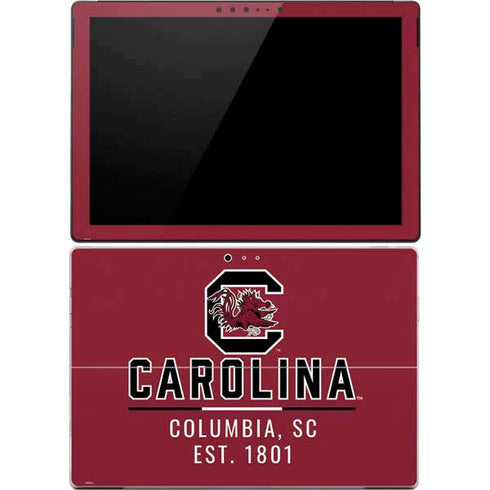 University of South Carolina Columbia SC, EST. 1801 Surface Pro 4 Skin