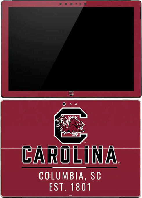 University of South Carolina Columbia SC, EST. 1801 Surface Pro (2017) Skin