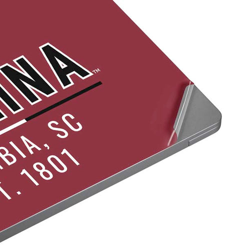 University of South Carolina Columbia SC, EST. 1801 Universal Laptop 17in (13.8 x 10in) Skin