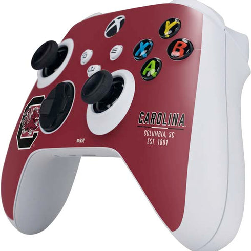 University of South Carolina Columbia SC, EST. 1801 Xbox Series S Controller Skin