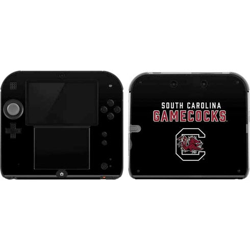 University of South Carolina Gamecocks Black Nintendo 2DS Skin