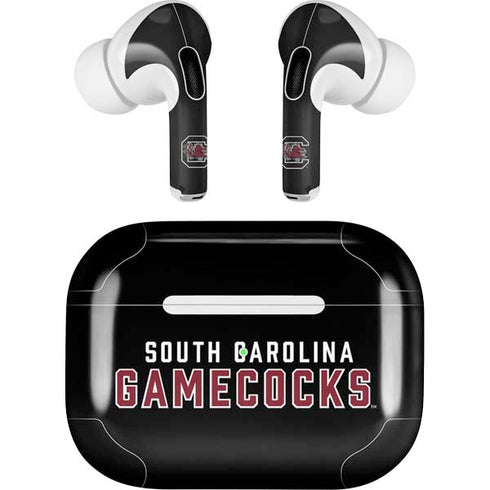 University of South Carolina Gamecocks Black AirPods Pro 2nd Gen Skin