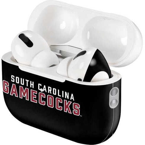 University of South Carolina Gamecocks Black AirPods Pro 2nd Gen Skin