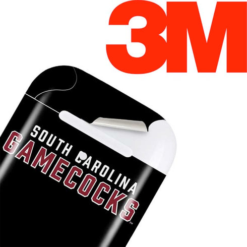 University of South Carolina Gamecocks Black Apple AirPods 2 Skin
