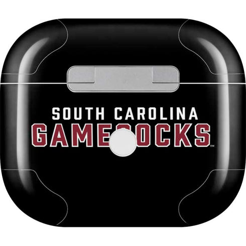 University of South Carolina Gamecocks Black Apple AirPods (3rd Gen 2021) Skin