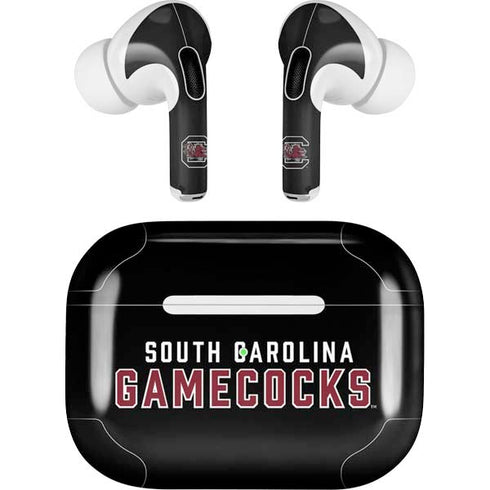 University of South Carolina Gamecocks Black Apple AirPods Pro Skin