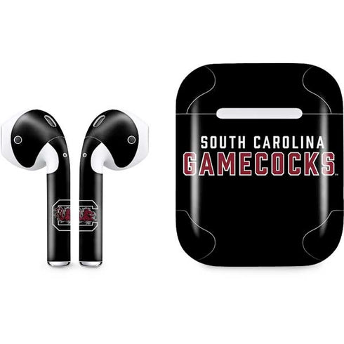 University of South Carolina Gamecocks Black Apple AirPods Skin
