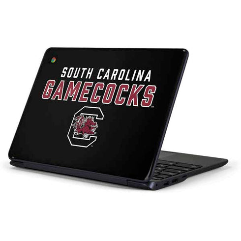 University of South Carolina Gamecocks Black Samsung Chromebook Skin