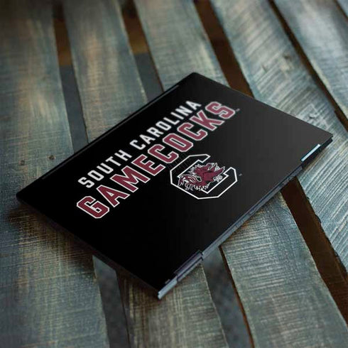 University of South Carolina Gamecocks Black HP Envy Skin