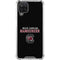 University of South Carolina Gamecocks Black Galaxy A12 Clear Case