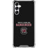 University of South Carolina Gamecocks Black Galaxy A14 5G Clear Case