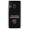University of South Carolina Gamecocks Black Galaxy A20 Clear Case