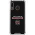University of South Carolina Gamecocks Black Galaxy A30 Clear Case