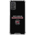 University of South Carolina Gamecocks Black Galaxy A32 5G Clear Case