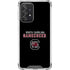 University of South Carolina Gamecocks Black Galaxy A52 5G Clear Case