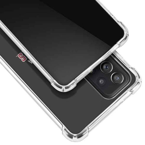 University of South Carolina Gamecocks Black Galaxy A52 5G Clear Case