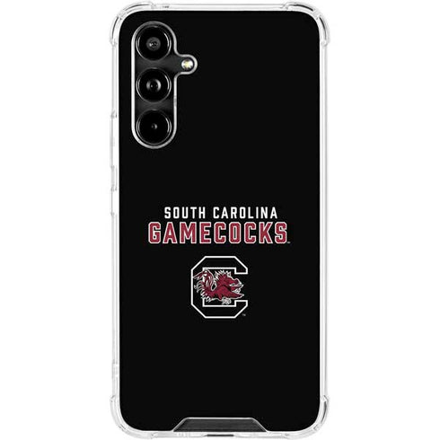 University of South Carolina Gamecocks Black Galaxy A54 5G Clear Case