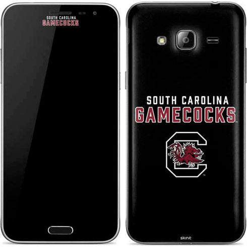 University of South Carolina Gamecocks Black Galaxy J3 Skin