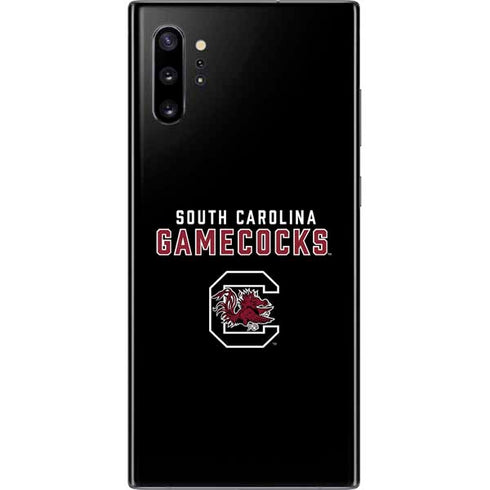 University of South Carolina Gamecocks Black Galaxy Note 10 Plus Skin