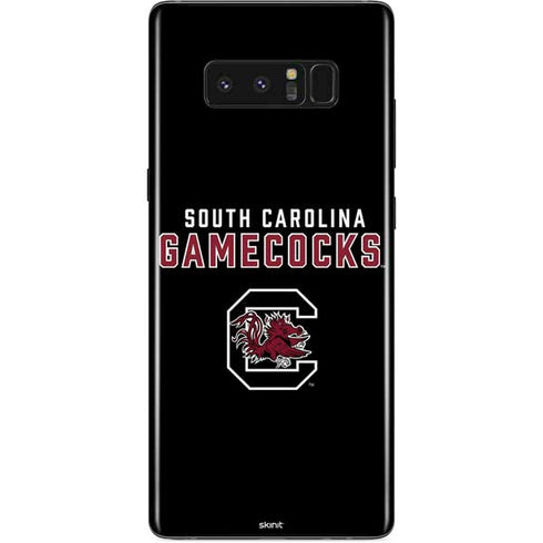 University of South Carolina Gamecocks Black Galaxy Note 8 Skin