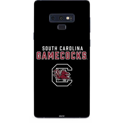 University of South Carolina Gamecocks Black Galaxy Note 9 Skin