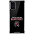 University of South Carolina Gamecocks Black Galaxy Note20 5G Clear Case