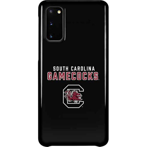 University of South Carolina Gamecocks Black Galaxy S20 Lite Case