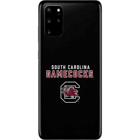 University of South Carolina Gamecocks Black Galaxy S20 Plus Skin
