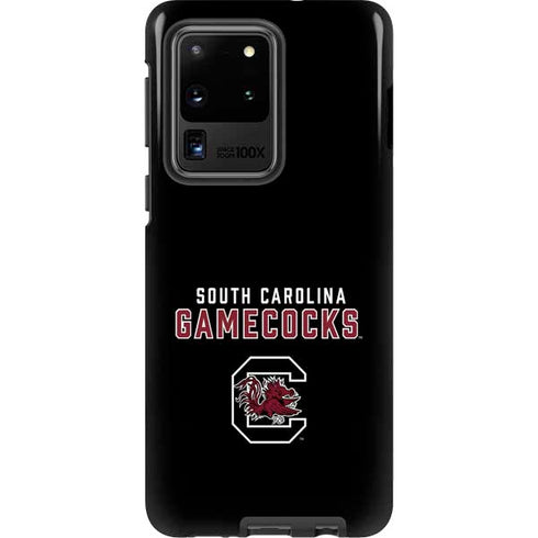 University of South Carolina Gamecocks Black Galaxy S20 Ultra 5G Pro Case