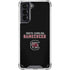 University of South Carolina Gamecocks Black Galaxy S21 5G Clear Case