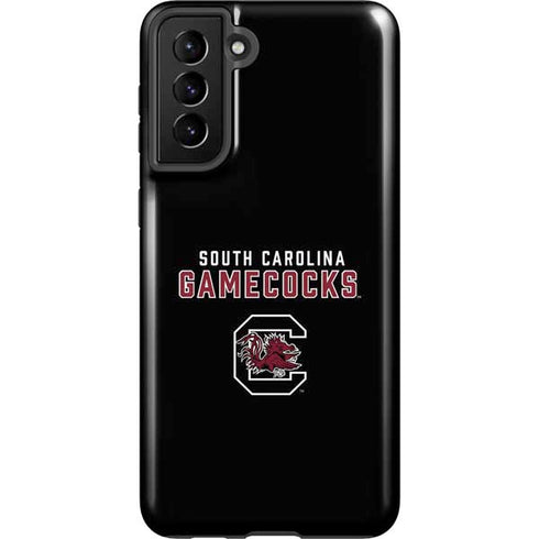 University of South Carolina Gamecocks Black Galaxy S21 Plus 5G Pro Case