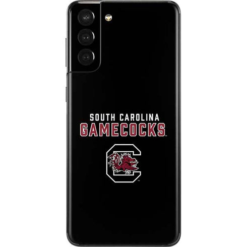 University of South Carolina Gamecocks Black Galaxy S21 Plus 5G Skin