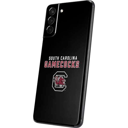 University of South Carolina Gamecocks Black Galaxy S21 Plus 5G Skin