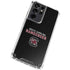 University of South Carolina Gamecocks Black Galaxy S21 Ultra 5G Clear Case