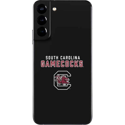 University of South Carolina Gamecocks Black Galaxy S22 Plus Skin