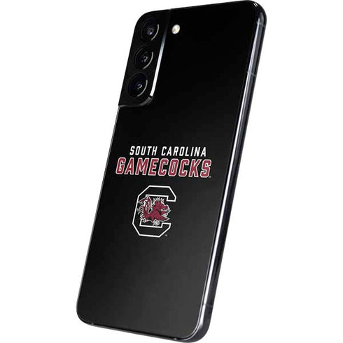 University of South Carolina Gamecocks Black Galaxy S22 Plus Skin