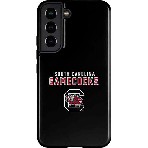 University of South Carolina Gamecocks Black Galaxy S22 Pro Case