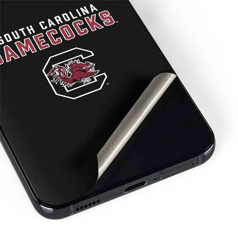 University of South Carolina Gamecocks Black Galaxy S22 Skin