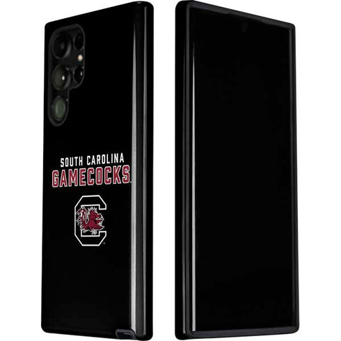 University of South Carolina Gamecocks Black Galaxy S22 Ultra Pro Case