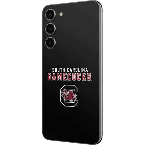 University of South Carolina Gamecocks Black Galaxy S23 Plus Skin