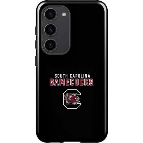 University of South Carolina Gamecocks Black Galaxy S23 Pro Case