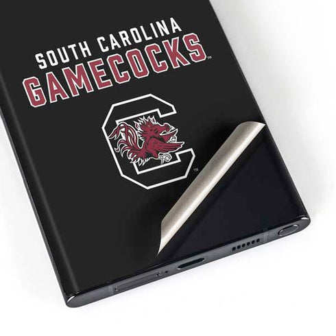 University of South Carolina Gamecocks Black Galaxy S23 Ultra Skin